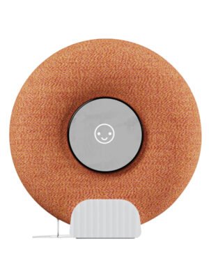 A donut dressed up as a Smart​​​​​​​ Assistant